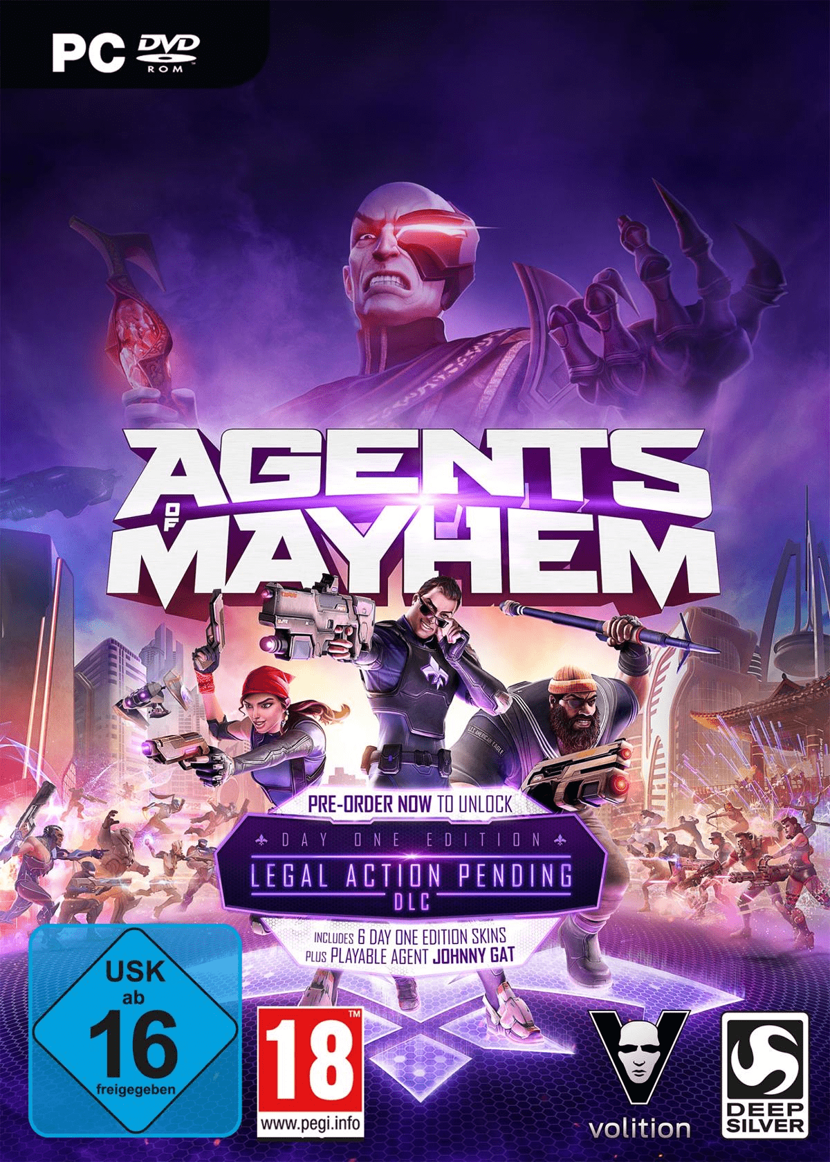 Agents of Mayhem Cover