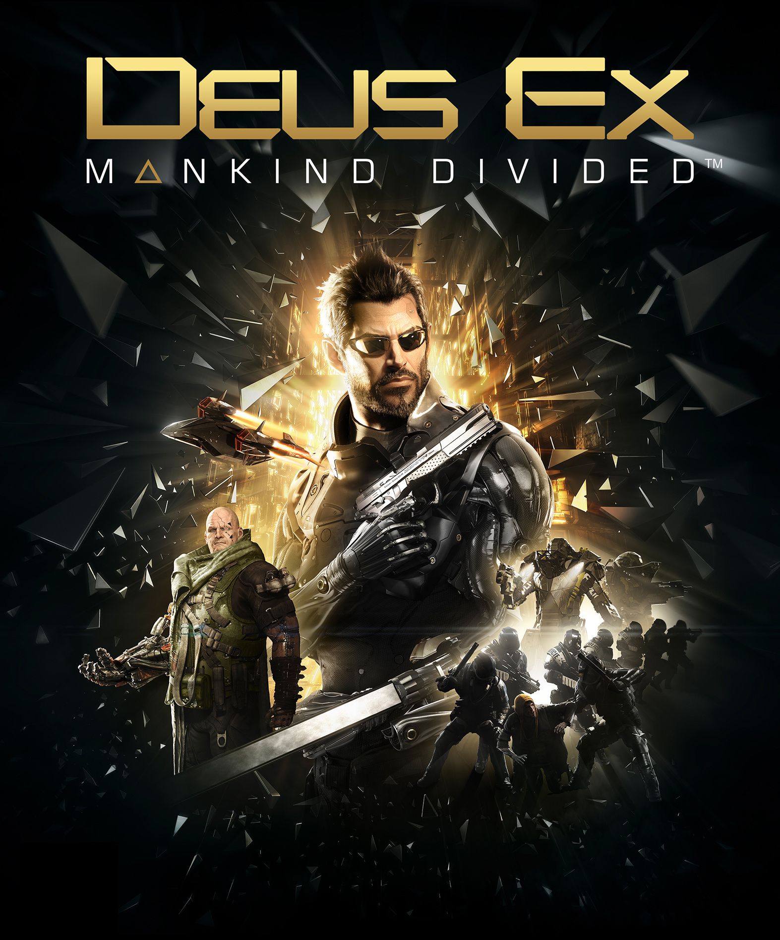 Deus Ex: Humankind Diveded Cover