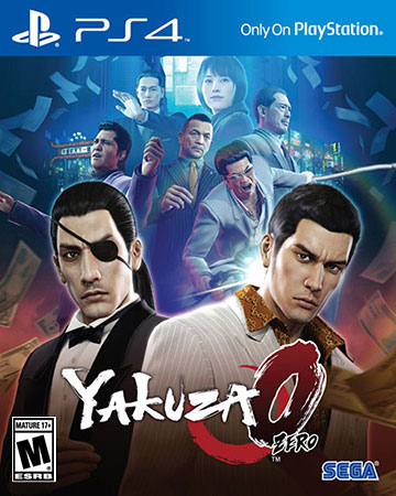Yakuza 0 Cover